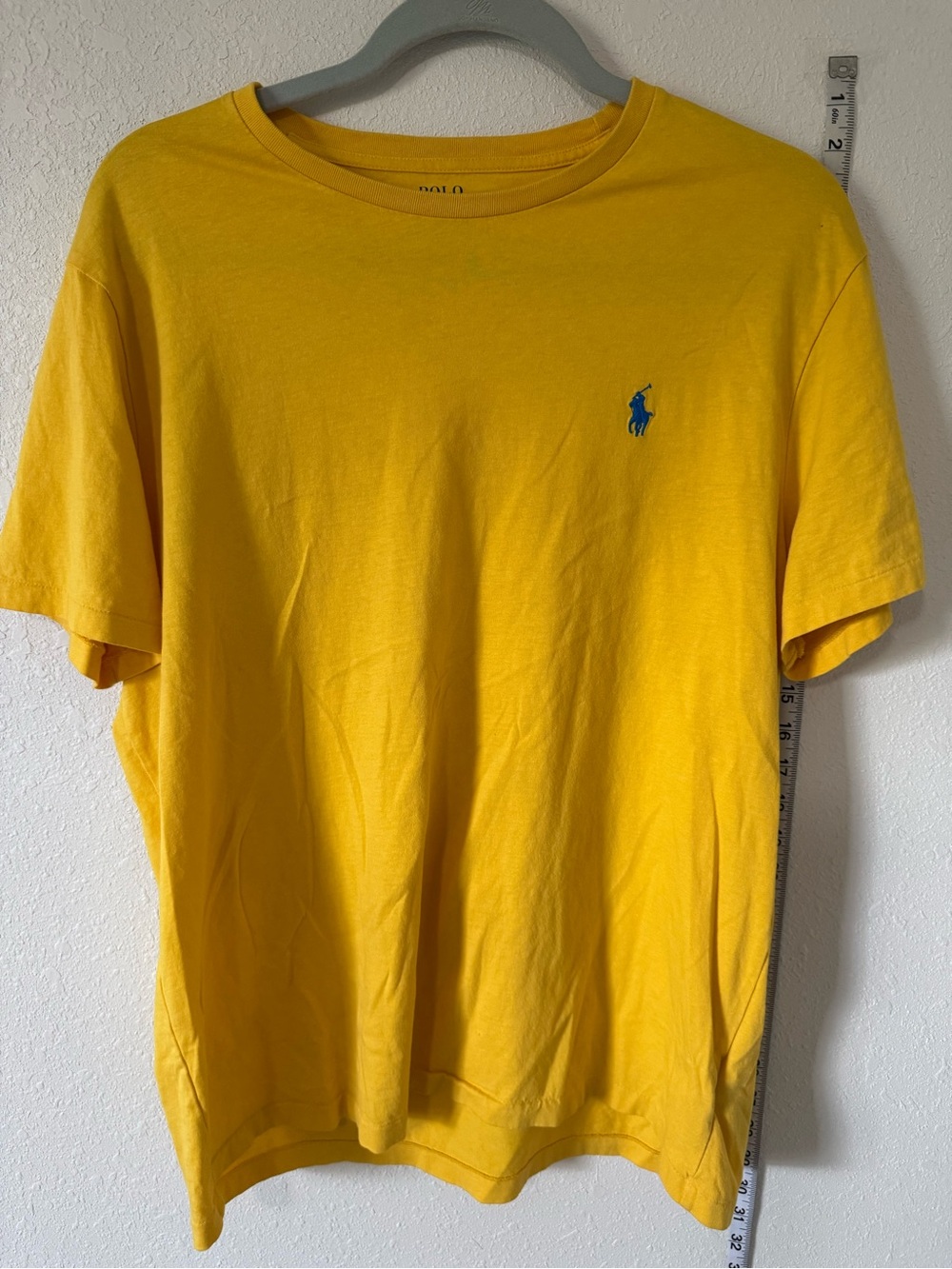 Boy’s Polo by Ralph Lauren Yellow Classic Crew Neck T-Shirt